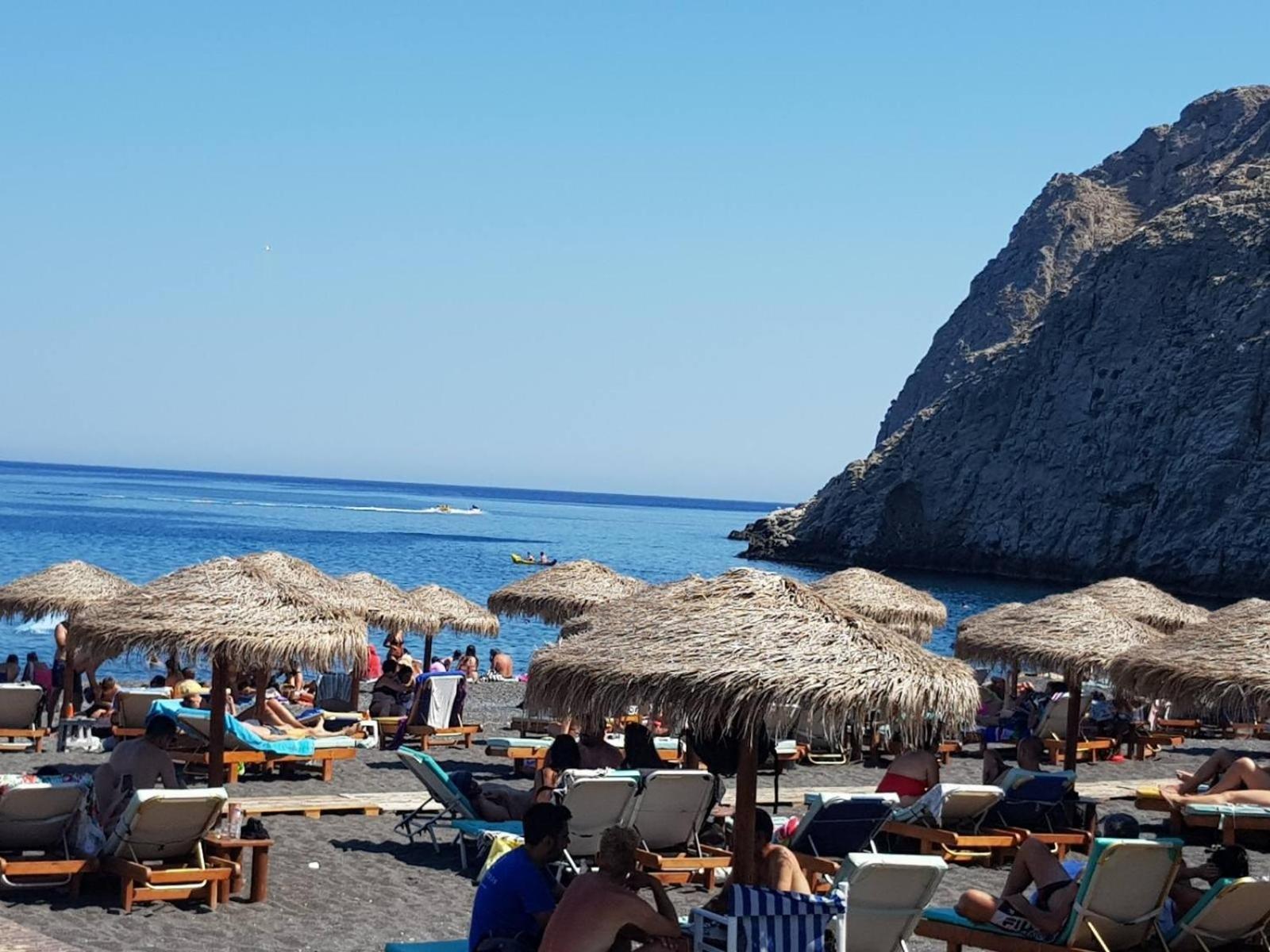 Rodothea And Adams On The Beach, Santorini Monolithos  Bagian luar foto