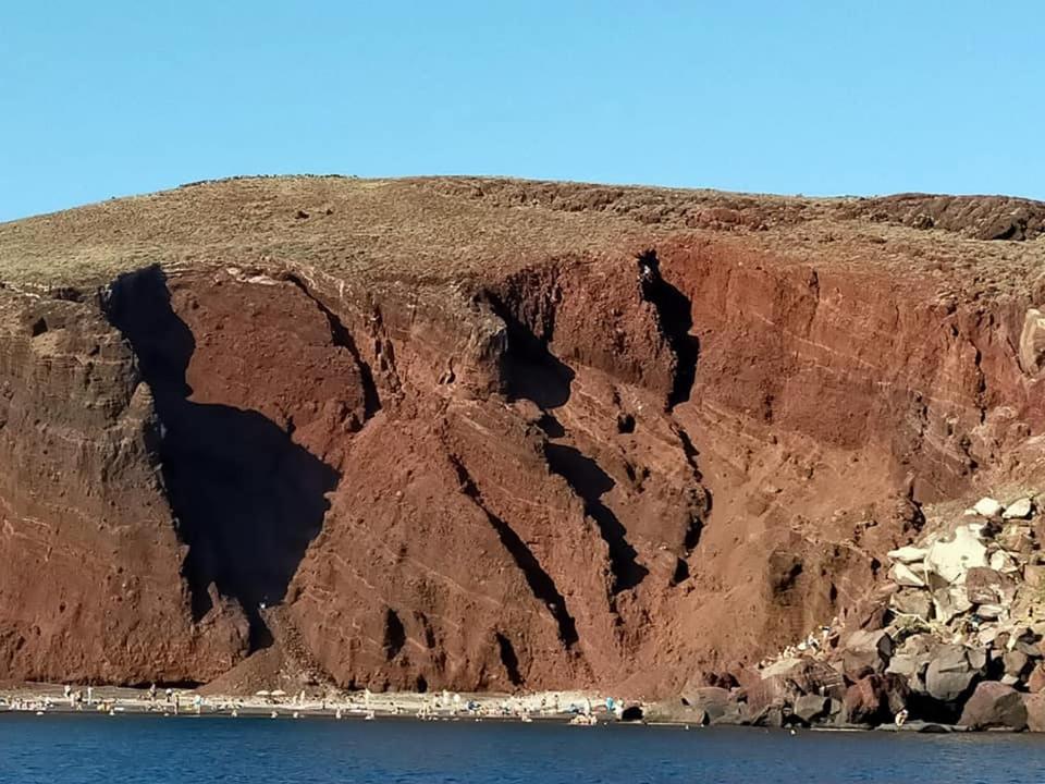 Rodothea And Adams On The Beach, Santorini Monolithos  Bagian luar foto