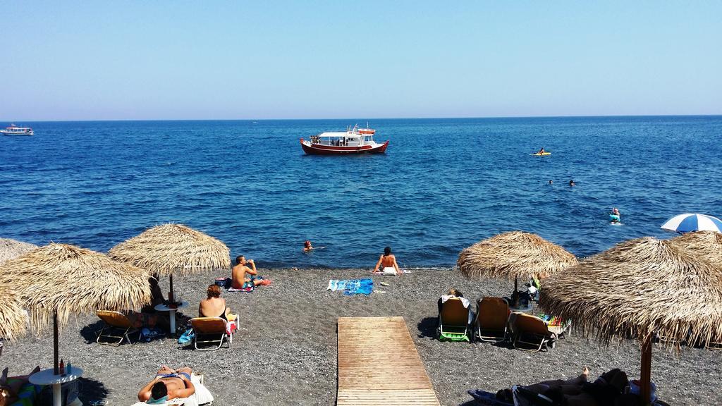 Rodothea And Adams On The Beach, Santorini Monolithos  Bagian luar foto